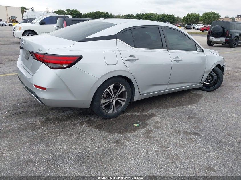 2021 Nissan Sentra Sv Xtronic Cvt