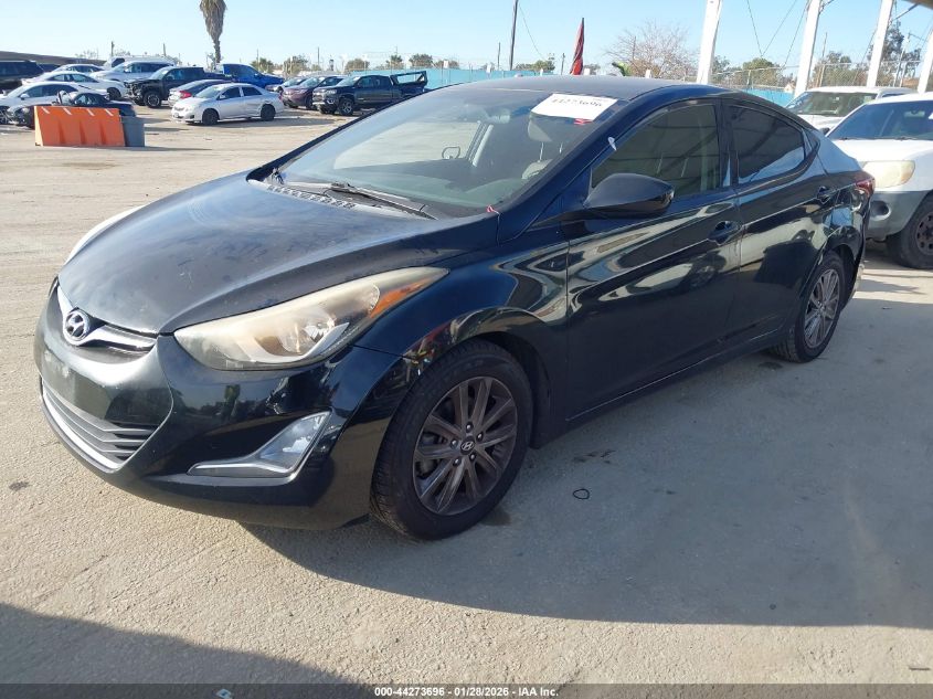 2016 Hyundai Elantra Se