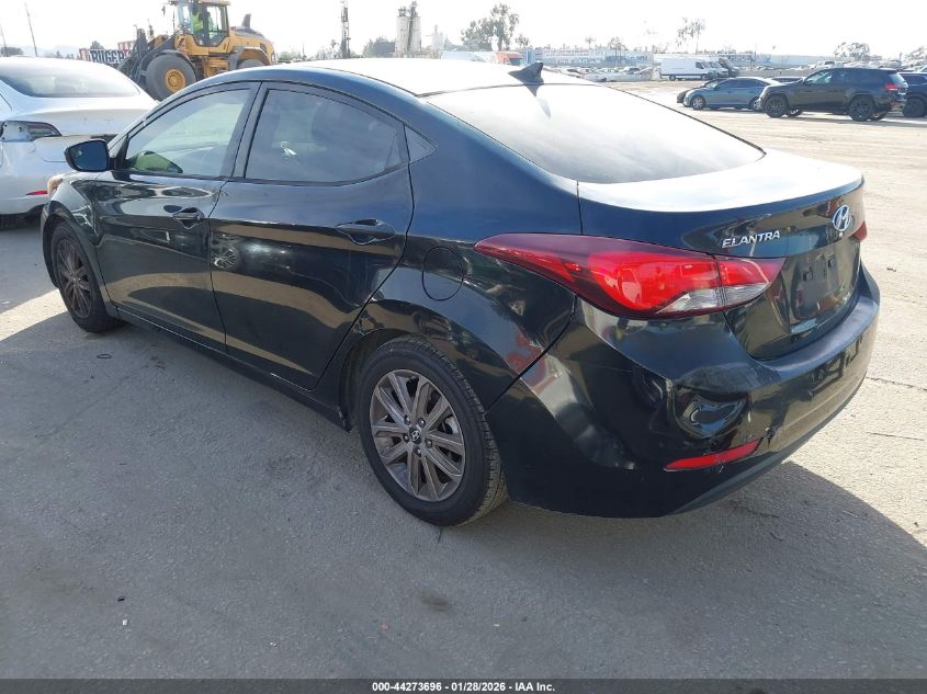 2016 Hyundai Elantra Se