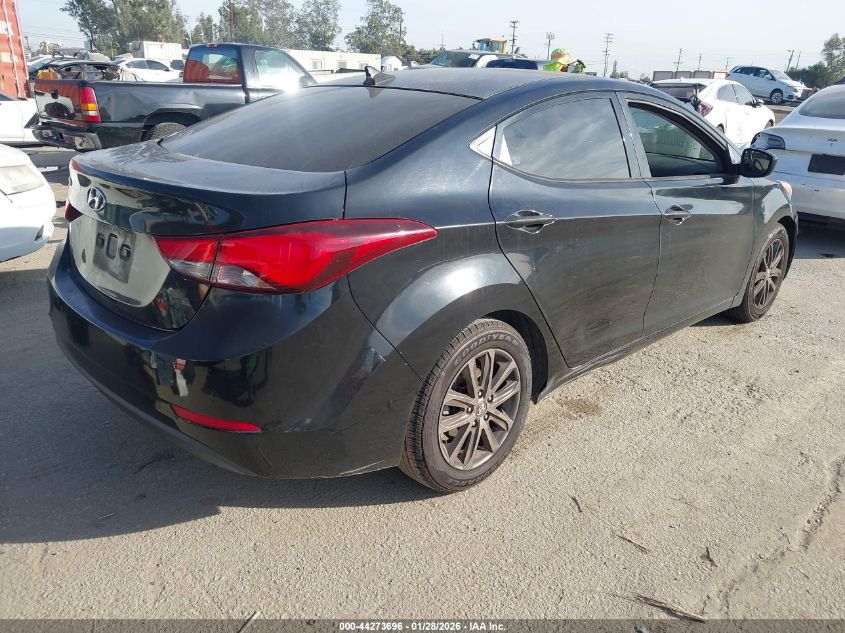 2016 Hyundai Elantra Se