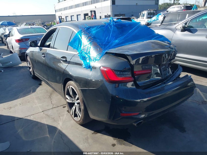 2022 BMW 330I 2.0L I-4 DI, DOHC, V(VIN: 3MW5R1J06N8C23041