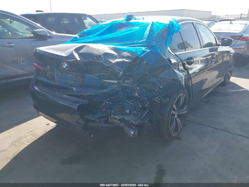 2022 BMW 330I 2.0L I-4 DI, DOHC, V(VIN: 3MW5R1J06N8C23041