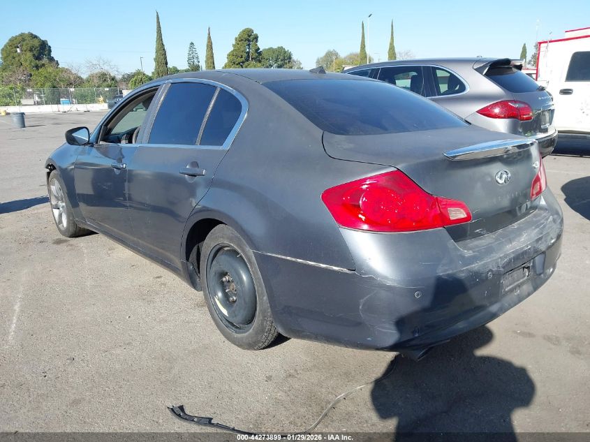 2010 Infiniti G37 Journey