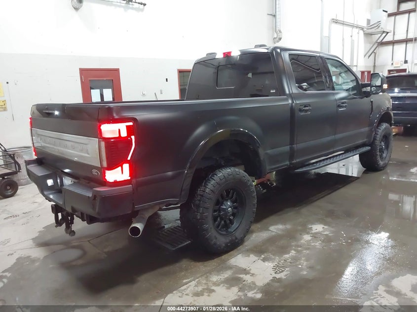 Vin: 1ft7w2bn7mec38356, lot: 44770227, ford f-250 platinum 20214