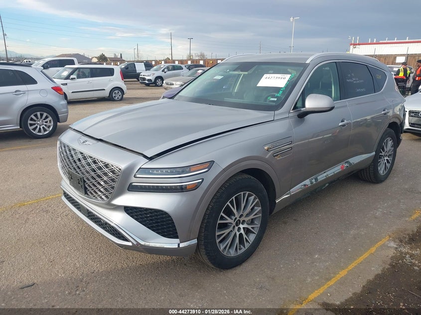 Vin: kmuhfesbxsu240923, lot: 44770230, genesis gv80 2.5t standard awd 20252