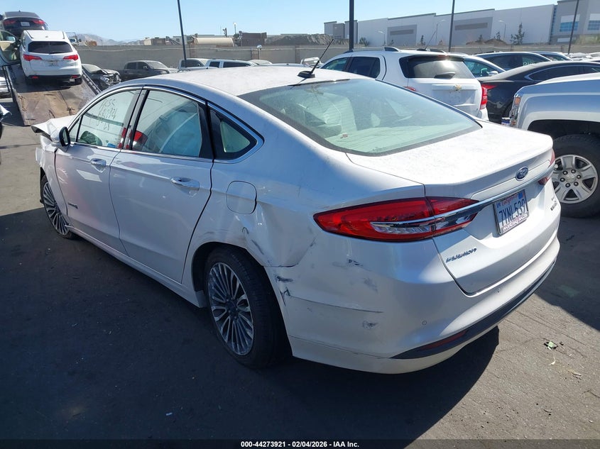 2017 Ford Fusion Hybrid Se
