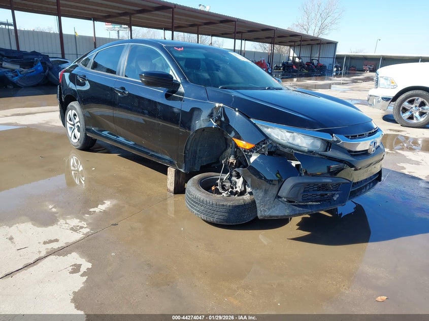2HGFC2F50JH606008 2018 Honda Civic Lx auction photo 1