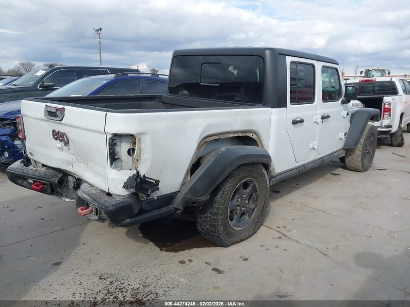 Vin: 1c6jjtbg4pl545924, lot: 44770566, jeep gladiator rubicon 4x4 20234