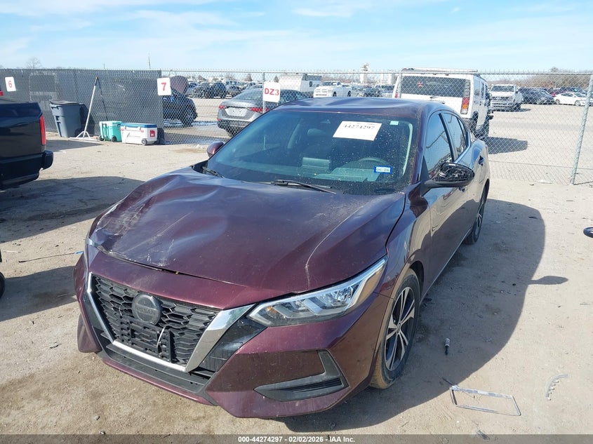 2021 Nissan Sentra Sv Xtronic Cvt