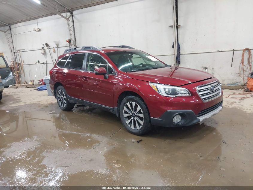 2015 Subaru Outback 2.5I Limited