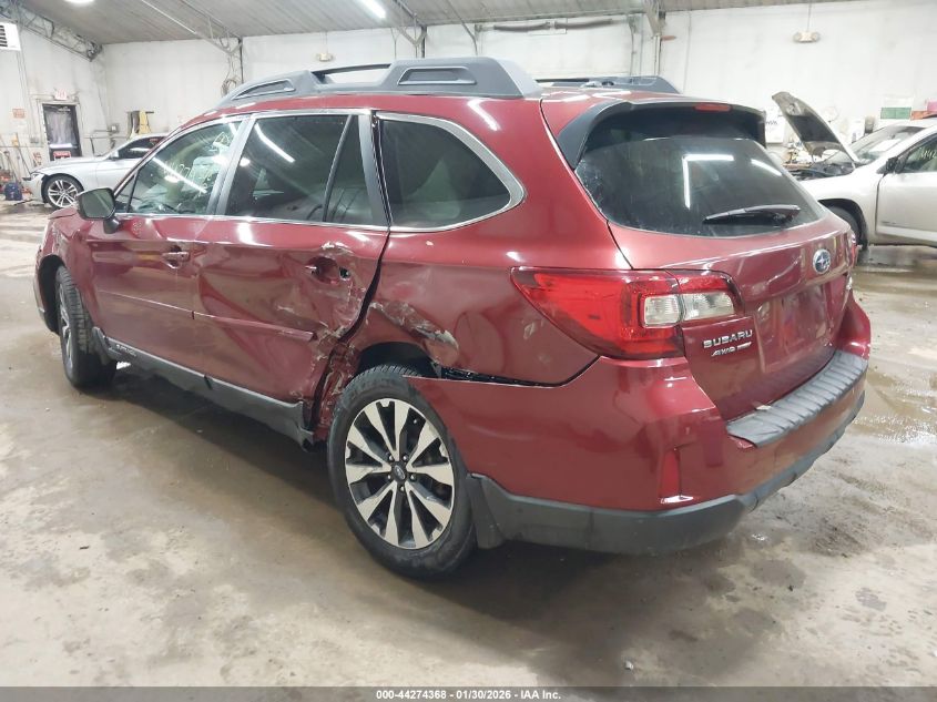 2015 Subaru Outback 2.5I Limited