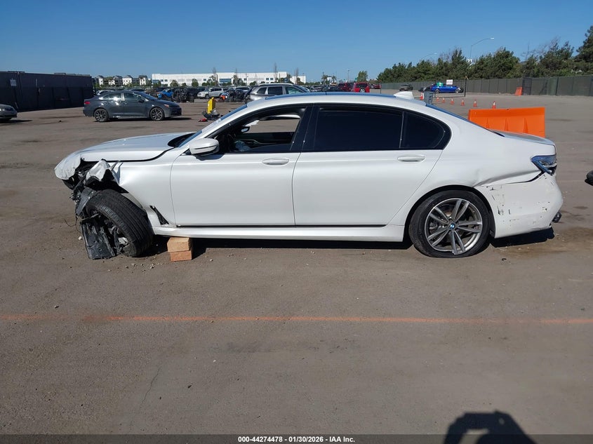 2019 BMW 740I VIN: WBA7E2C58KB454326 Lot: 44274478