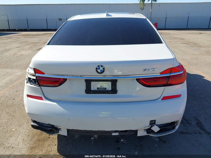 2019 BMW 740I VIN: WBA7E2C58KB454326 Lot: 44274478