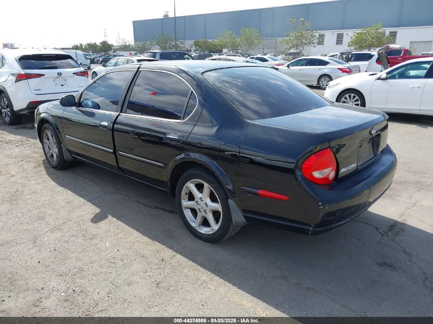 2000 Nissan Maxima Gle/Gxe/Se