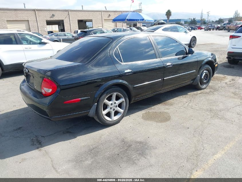 2000 Nissan Maxima Gle/Gxe/Se