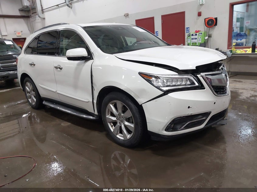 2016 Acura Mdx Advance Entertainment Packages/Advance Package