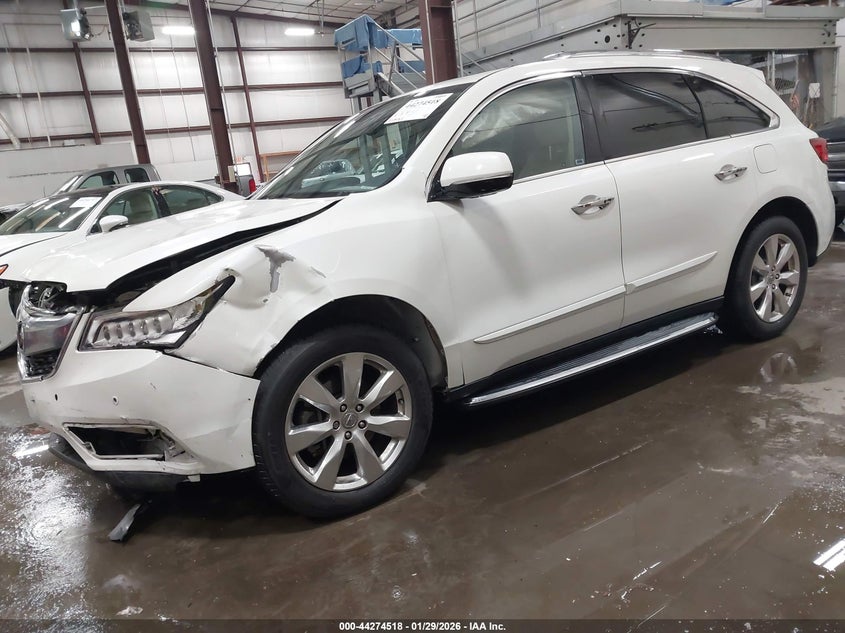 2016 Acura Mdx Advance Entertainment Packages/Advance Package