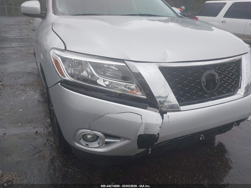 2014 Nissan Pathfinder Sl VIN: 5N1AR2MN4EC724268 Lot: 44274589