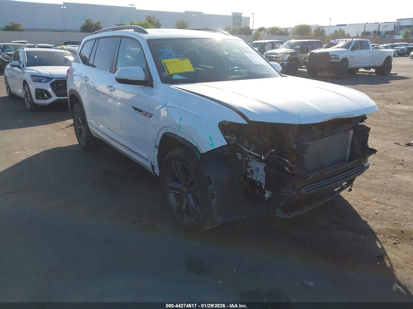 2021 Volkswagen Atlas 3.6L V6 Se W/Technology R-Line