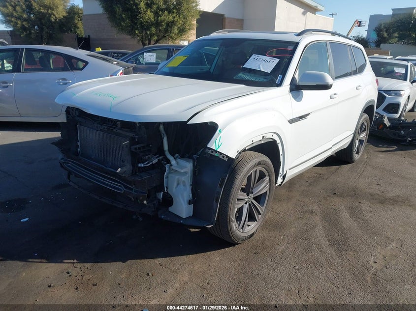 2021 Volkswagen Atlas 3.6L V6 Se W/Technology R-Line