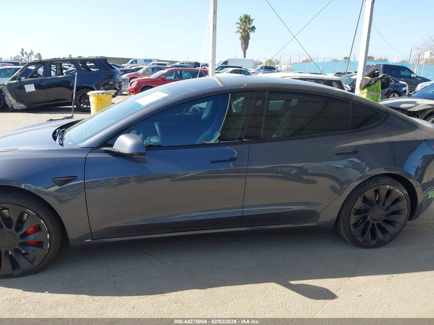 VIN 5YJ3E1EC1NF253733 2022 TESLA MODEL 3 PERFORMANCE DUAL MOTOR ALL-WHEEL DRIVE
