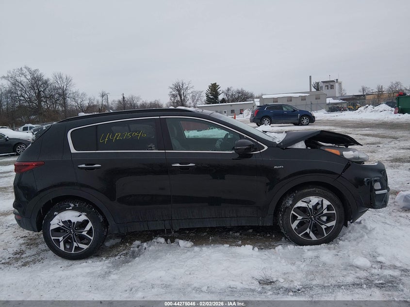 VIN KNDPNCAC1N7951848 2022 KIA SPORTAGE EX