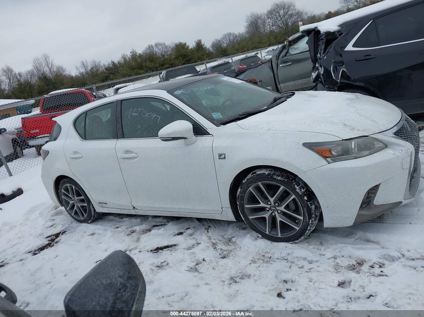 2016 Lexus Ct 200H VIN: JTHKD5BH7G2269073 Lot: 44275097