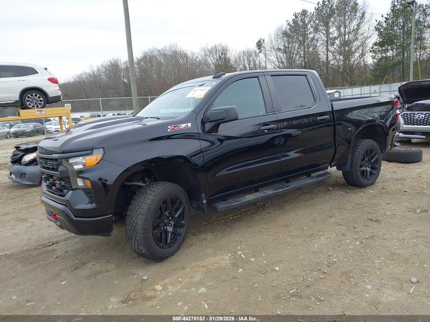 2023 Chevrolet Silverado 1500 4Wd Short Bed Custom Trail Boss
