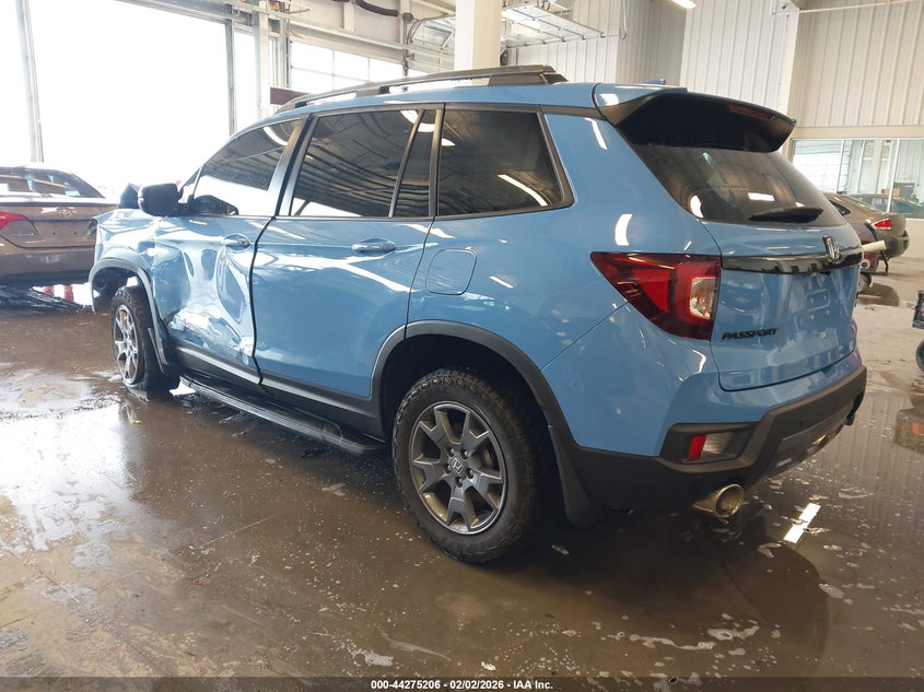 Vin: 5fnyf8h66rb006425, lot: 44771526, honda passport awd trailsport 20243