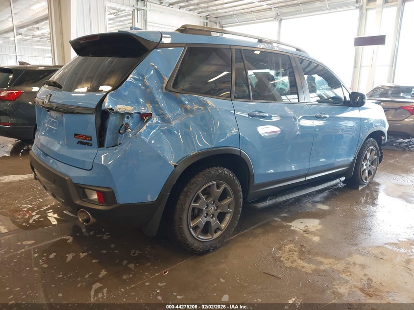 Vin: 5fnyf8h66rb006425, lot: 44771526, honda passport awd trailsport 20244
