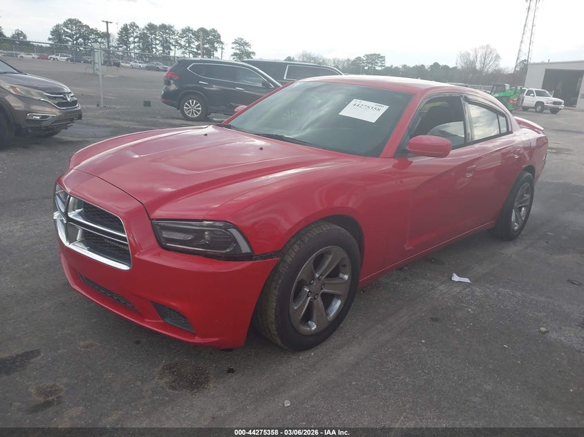 Vin: 2c3cdxbg0dh545206, lot: 44771678, dodge charger se 20132