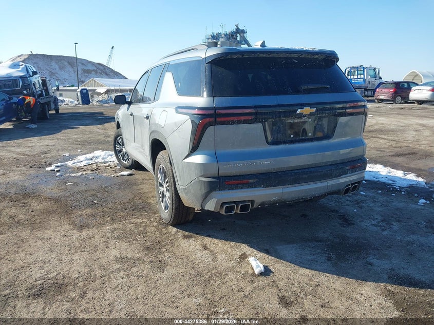 2025 Chevrolet Traverse Awd Lt