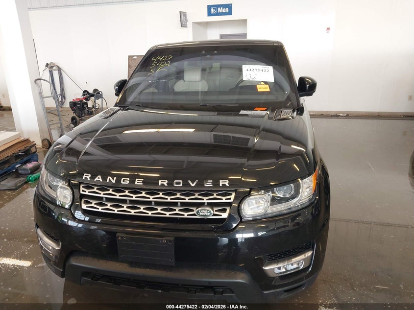 2017 Land Rover Range Rover Sport 3.0L V6 Supercharged Hse VIN: SALWR2FV1HA174396 Lot: 44275422