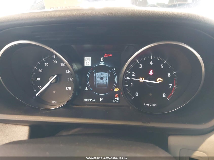 2017 Land Rover Range Rover Sport 3.0L V6 Supercharged Hse VIN: SALWR2FV1HA174396 Lot: 44275422