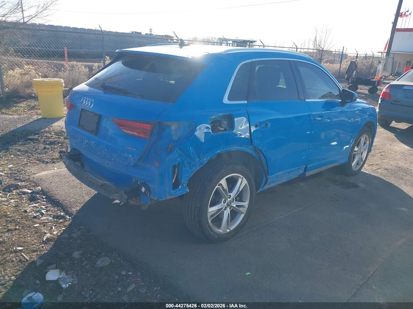 Vin: wa1eecf31l1042163, lot: 44771746, audi q3 premium plus 45 tfsi s line quattro tiptronic 20204