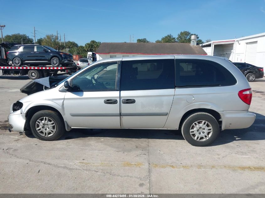 2007 DODGE GRAND CARAVAN SE