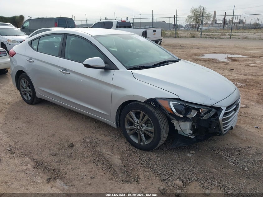 5NPD84LF7JH244735 HYUNDAI ELANTRA SEL 2018