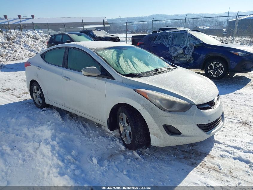2013 Hyundai Elantra Gls VIN: 5NPDH4AE9DH381495 Lot: 44275705
