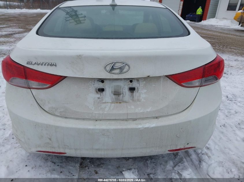 2013 Hyundai Elantra Gls VIN: 5NPDH4AE9DH381495 Lot: 44275705