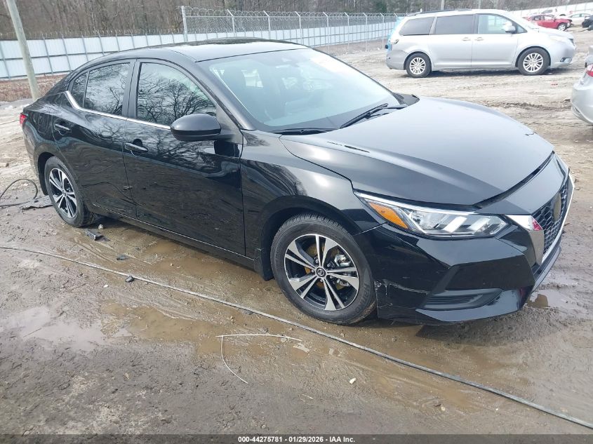 2022 Nissan Sentra Sv Xtronic Cvt