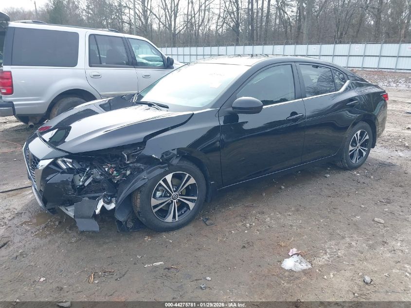 2022 Nissan Sentra Sv Xtronic Cvt