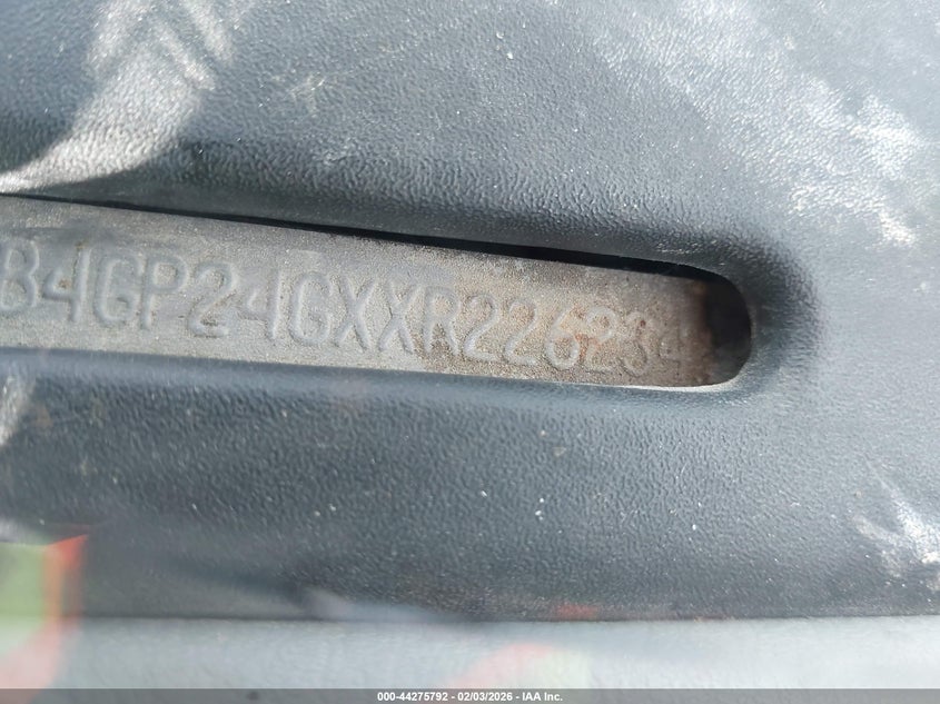 1999 Dodge Grand Caravan VIN: 2B4GP24GXXR226234 Lot: 44275792