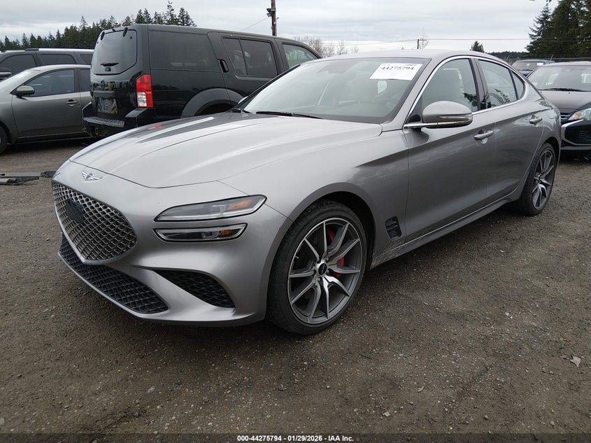 VIN KMTG34SC2SU156381 2025 GENESIS G70 2.5T RWD