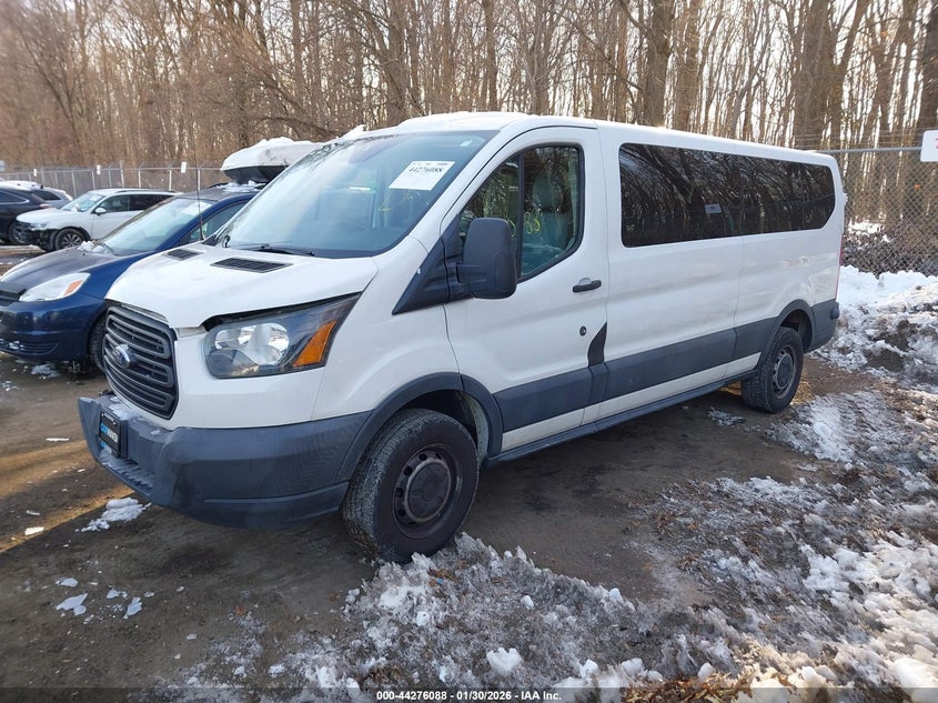 Vin: 1fbzx2zm9gkb29121, lot: 44772408, ford transit-350 xl 20162