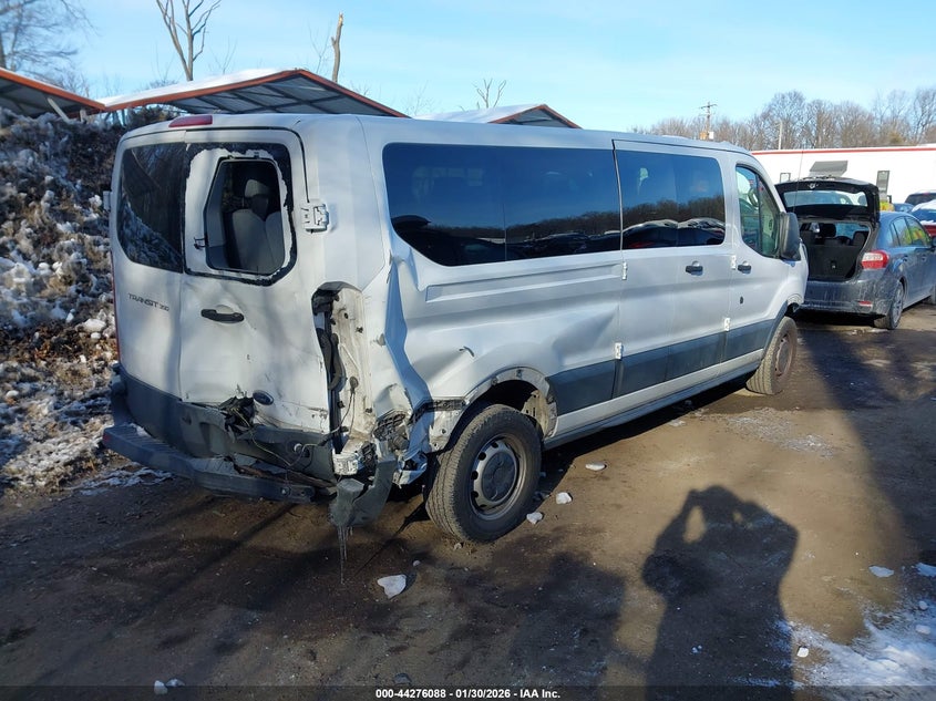 Vin: 1fbzx2zm9gkb29121, lot: 44772408, ford transit-350 xl 20164