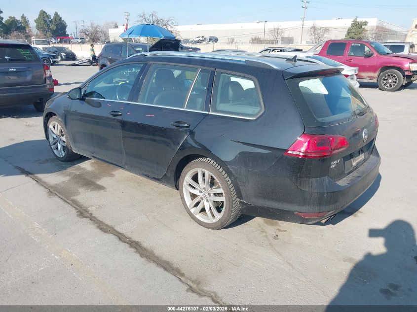 2016 Volkswagen Golf Sportwagen Tsi Sel 4-Door
