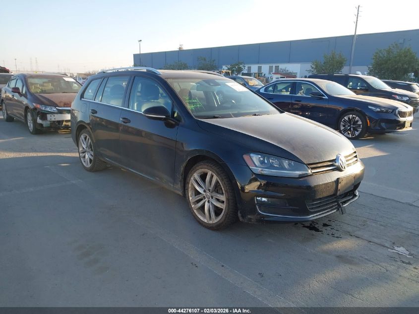 2016 Volkswagen Golf Sportwagen Tsi Sel 4-Door