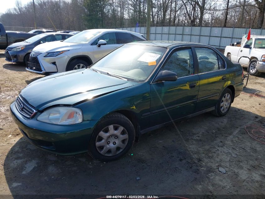 2000 Hond Civic Lx Automatic Lx