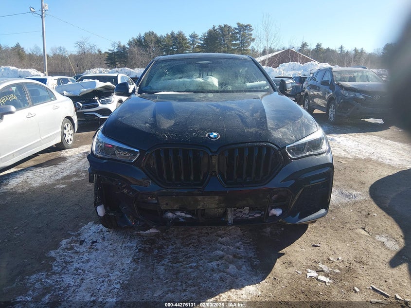 2022 BMW X6 xDrive40I VIN: 5UXCY6C03N9J59133 Lot: 44276131