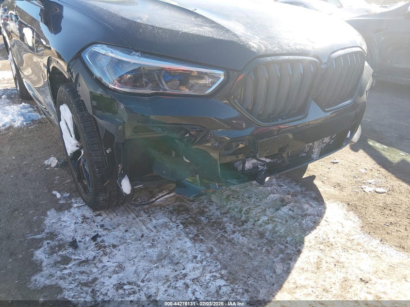 2022 BMW X6 xDrive40I VIN: 5UXCY6C03N9J59133 Lot: 44276131